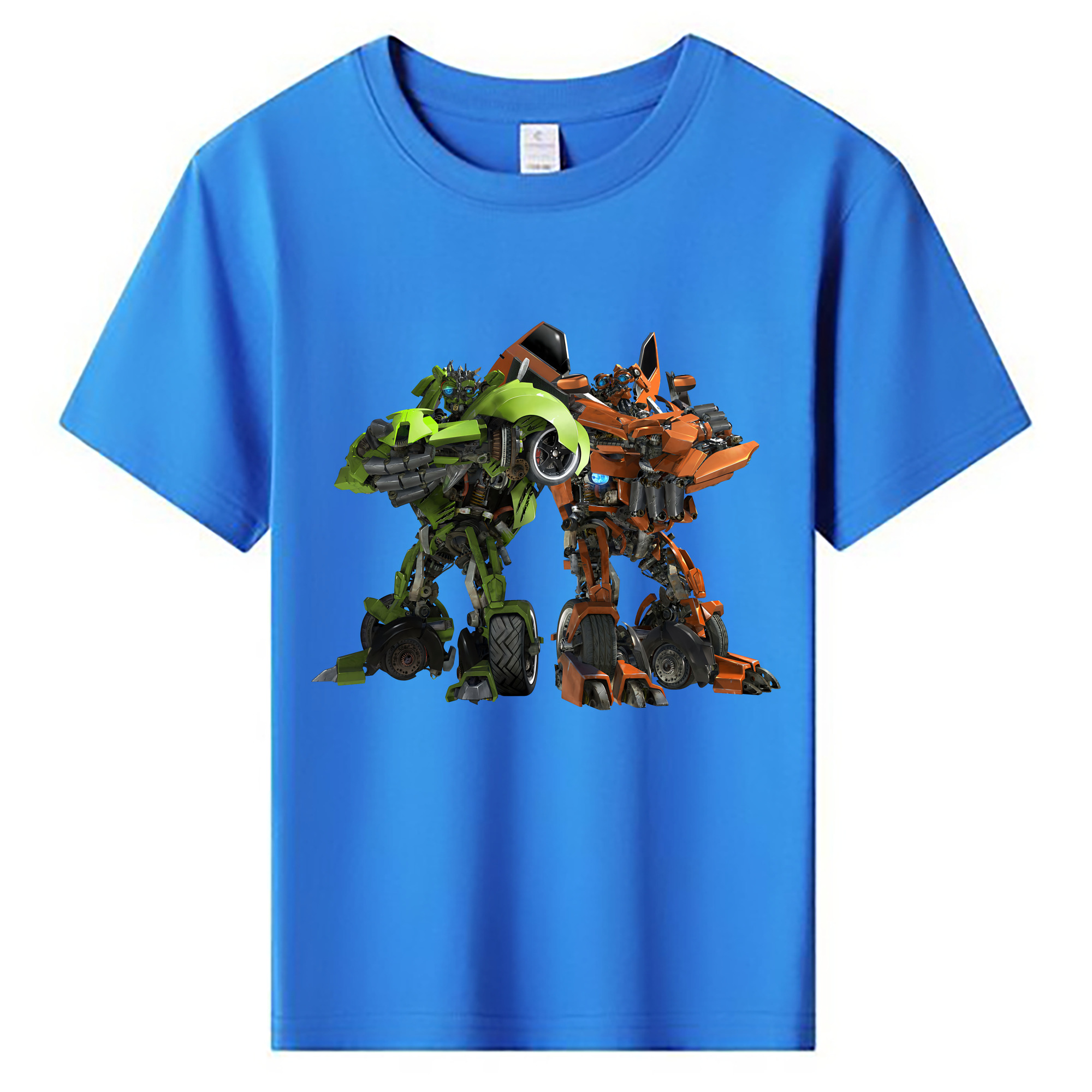 （画像用） Transformers トランスフォーマー 綿100％キッズTシャツ（フロントプリント）
